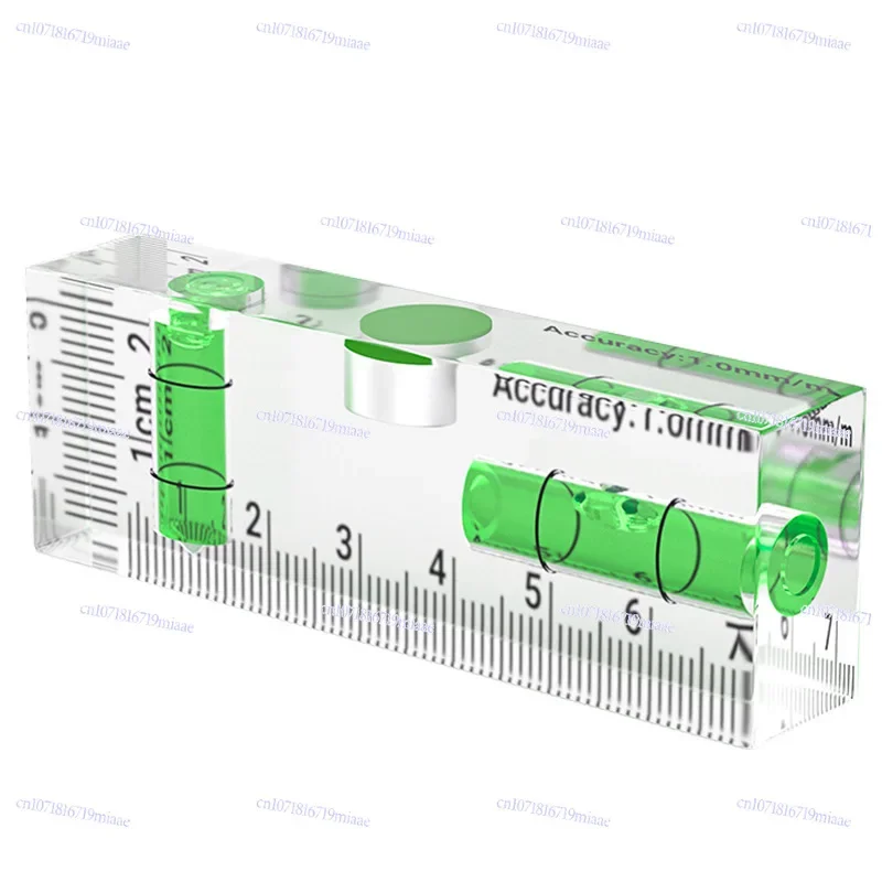 Acrylic Mini Small Level Ruler High Precision Small with Magnet Household High Precision German Quality Strong Magnetic Level
Acrylic Mini Small Level Ruler High Precision Small with Magnet Household High Precision German Quality Strong Magnetic Level