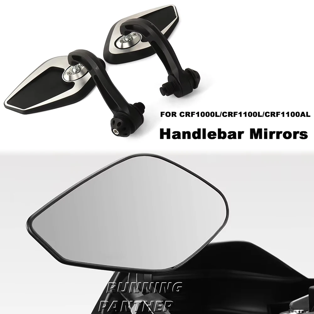 For Honda CRF1000L CRF1100L Africa Twin Adventure Sport CRF1100AL Motorcycle Rearview Mirrors Bar End Handlebar Mirror Kit
For Honda CRF1000L CRF1100L Africa Twin Adventure Sport CRF1100AL Motorcycle Rearview Mirrors Bar End Handlebar Mirror Kit