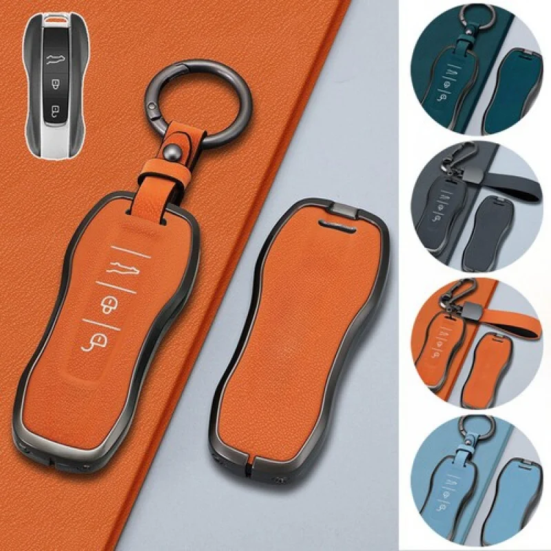 A+ Zinc Alloy Leather Car Key Fob Case Cover For Porsche Cayenne Panamera 911 Macan
A+ Zinc Alloy Leather Car Key Fob Case Cover For Porsche Cayenne Panamera 911 Macan
