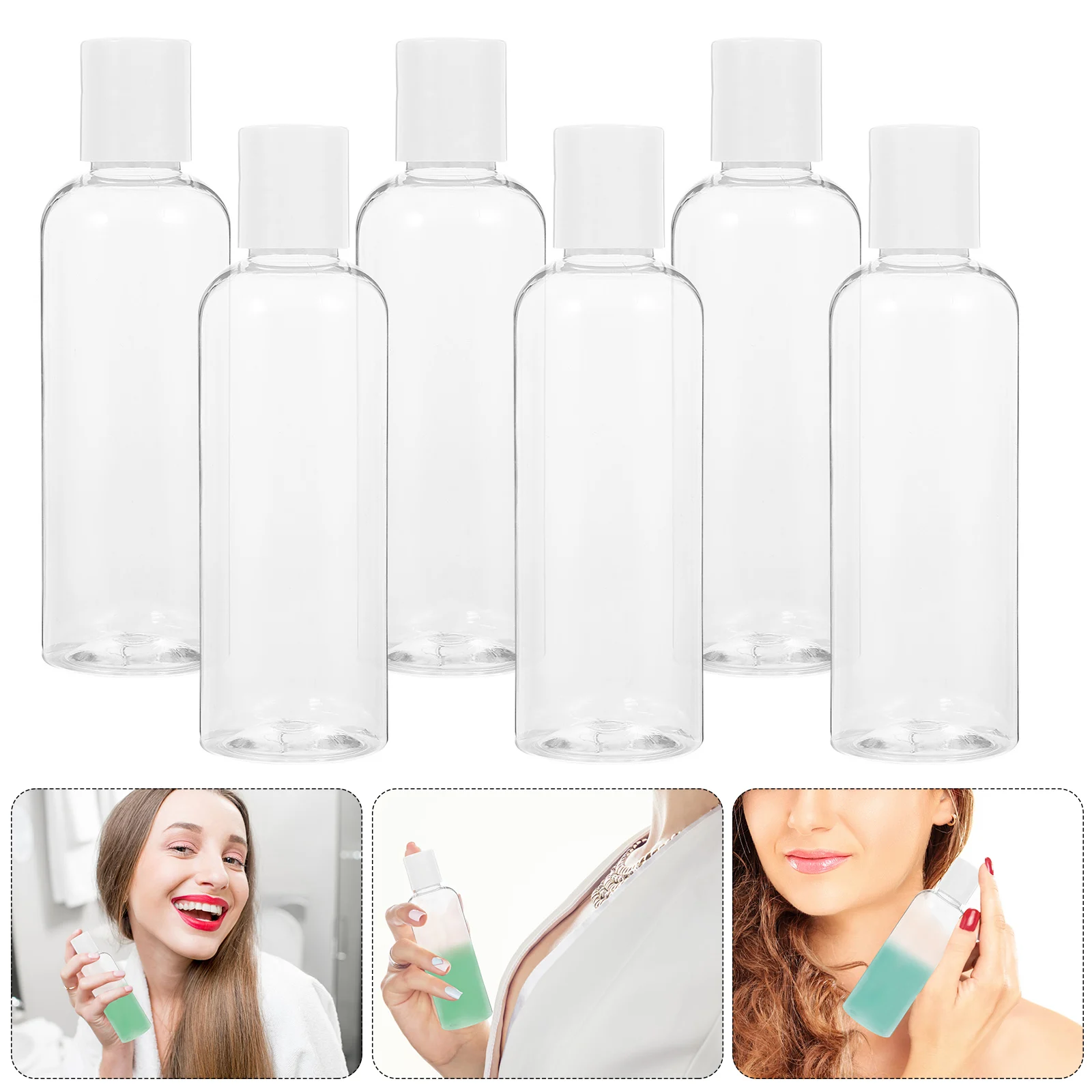 6 Pcs Shampoo Travel Container Bottled Size Conditioner Lotion Squeeze Toiletries Products
6 Pcs Shampoo Travel Container Bottled Size Conditioner Lotion Squeeze Toiletries Products