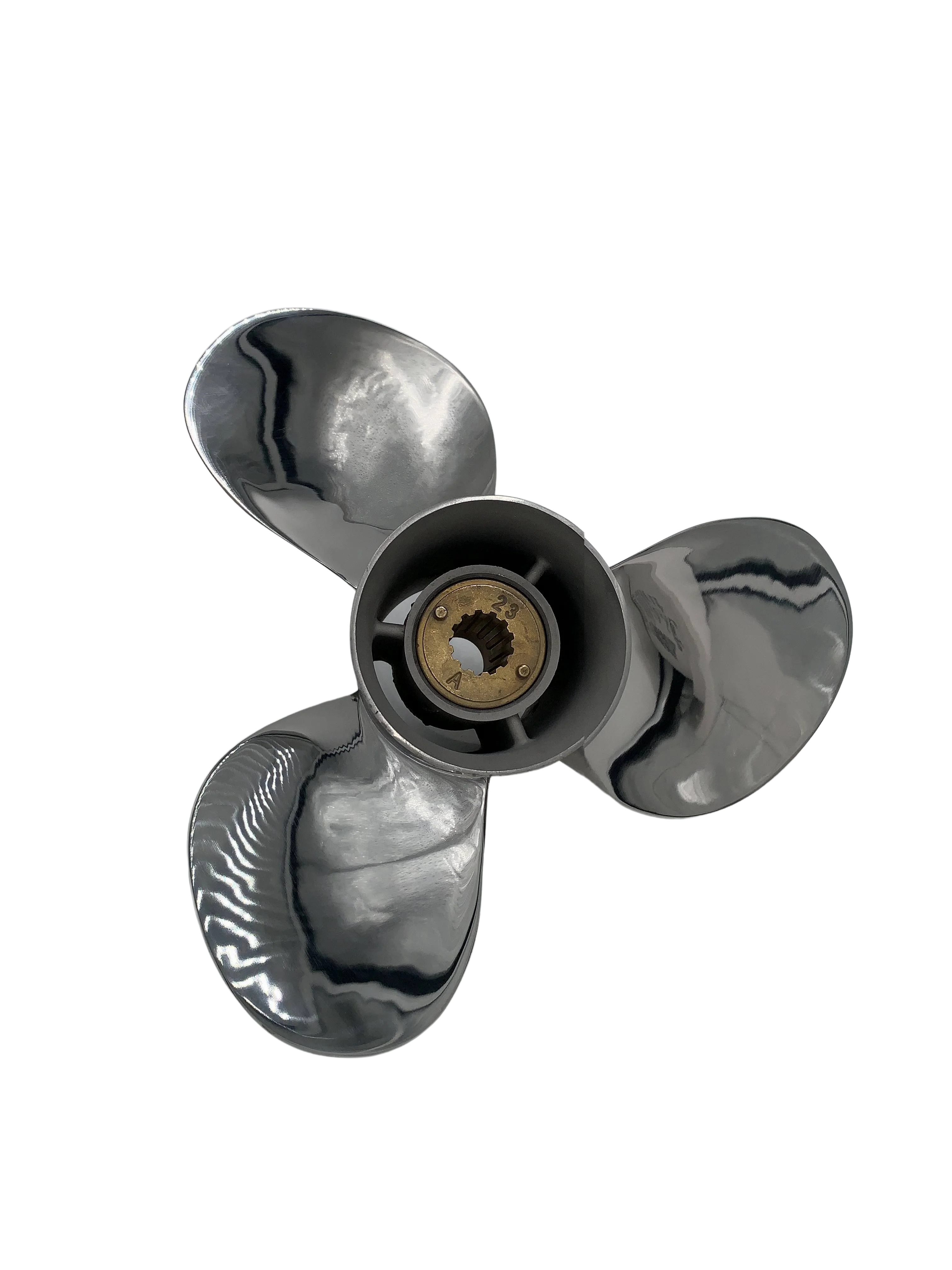 Boat Propeller 11 3/8x12 for Mercury 40HP-60HP 3 Blades Stainless Steel Prop SS 13 Tooth RH 11.375x12
Boat Propeller 11 3/8x12 for Mercury 40HP-60HP 3 Blades Stainless Steel Prop SS 13 Tooth RH 11.375x12