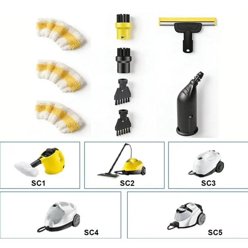 【NEW A39M】 For Karcher SC1 SC2 SC3 SC4 SC5 Steam Cleaner Nozzle Accessories Round Brush Grout Brushes Window Squeegee And Microf
【NEW A39M】 For Karcher SC1 SC2 SC3 SC4 SC5 Steam Cleaner Nozzle Accessories Round Brush Grout Brushes Window Squeegee And Microf