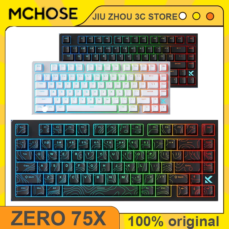 MCHOSE ZERO 75X Mechanical Keyboard Magnetic Switch Wired 75% 80 Keys 0.1ms Hot Swap RGB PC Gaming Keyboard Custom RT Valorant
MCHOSE ZERO 75X Mechanical Keyboard Magnetic Switch Wired 75% 80 Keys 0.1ms Hot Swap RGB PC Gaming Keyboard Custom RT Valorant