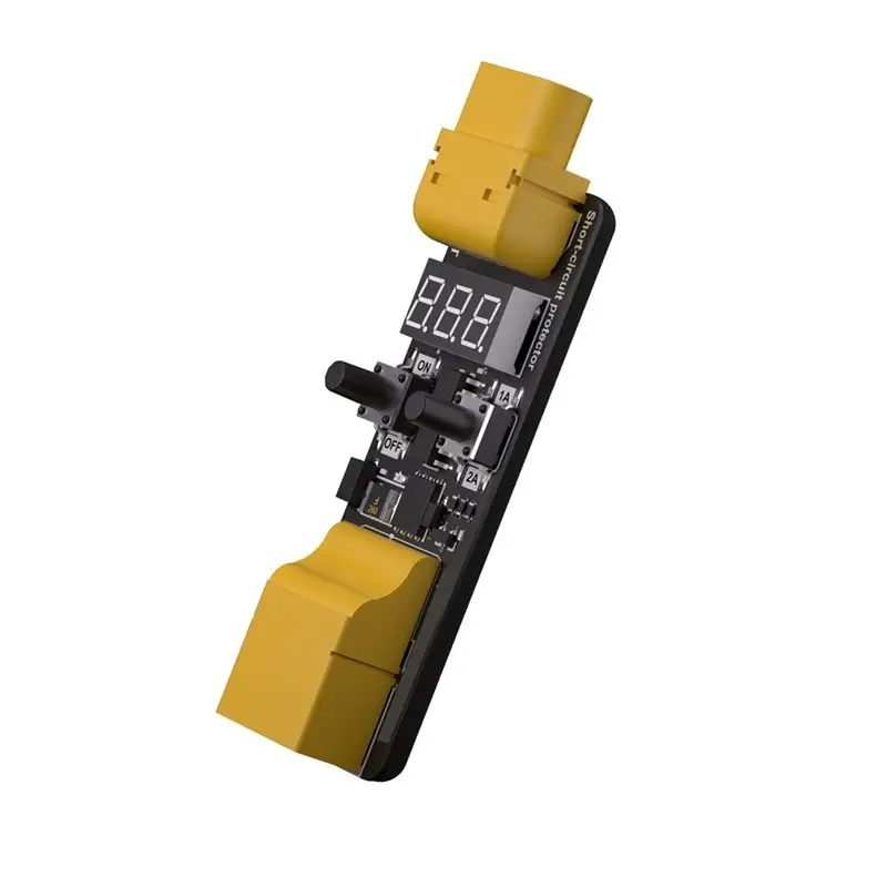 B50B-XT60 Digital Display Anti Short-Circuit Module 4-6S 1A/2A Current Limiting Protection Tool For Battery For Flight Stack
B50B-XT60 Digital Display Anti Short-Circuit Module 4-6S 1A/2A Current Limiting Protection Tool For Battery For Flight Stack