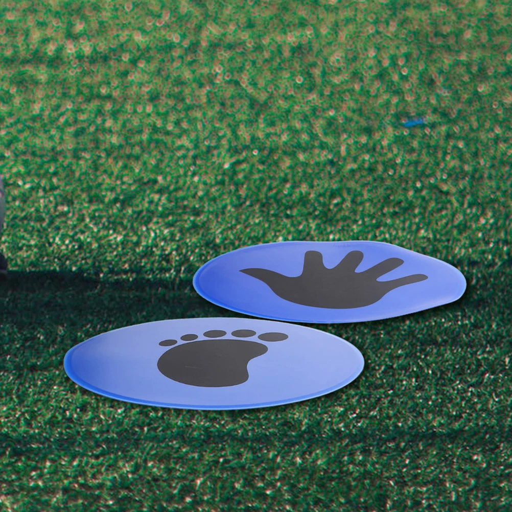 2 Pairs Pieces Football Training Carpet Spots Sign Disc Soccer Pad Gym Football Training Markers Floor Markers Equipment
2 Pairs Pieces Football Training Carpet Spots Sign Disc Soccer Pad Gym Football Training Markers Floor Markers Equipment