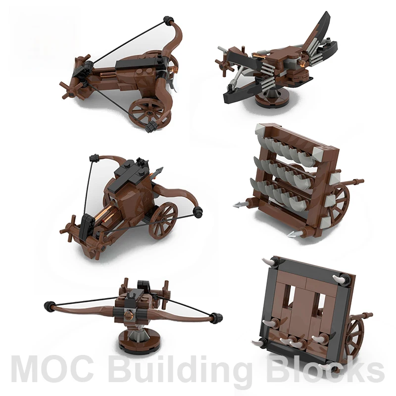 Medieval Weapons Building Blocks Chariot Ballista Tool Cart Catapult MOC Assembly Bricks Boys DIY Creative Model Toys Gifts
Medieval Weapons Building Blocks Chariot Ballista Tool Cart Catapult MOC Assembly Bricks Boys DIY Creative Model Toys Gifts