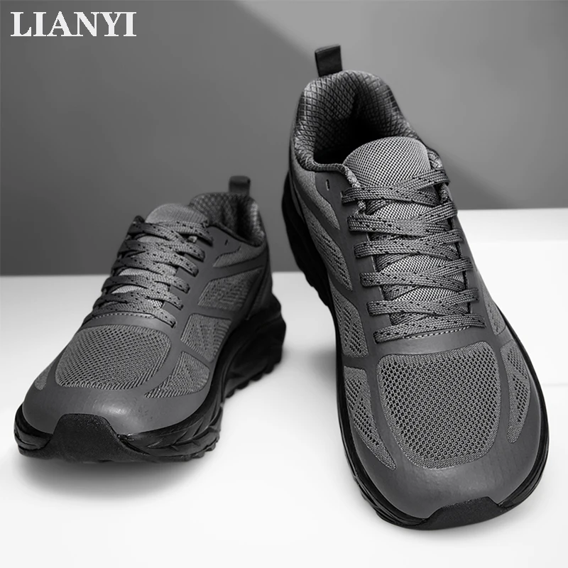 Мужские спортивные кроссовки LIANYI с сетчатым верхом, широкие, не сдавливающие ногу, комфортные, дышащие, с мягкой подошвой, для повседневной носки, активного отдыха, походов и занятий спортом в помещении
Мужские спортивные кроссовки LIANYI с сетчатым верхом, широкие, не сдавливающие ногу, комфортные, дышащие, с мягкой подошвой, для повседневной носки, активного отдыха, походов и занятий спортом в помещении