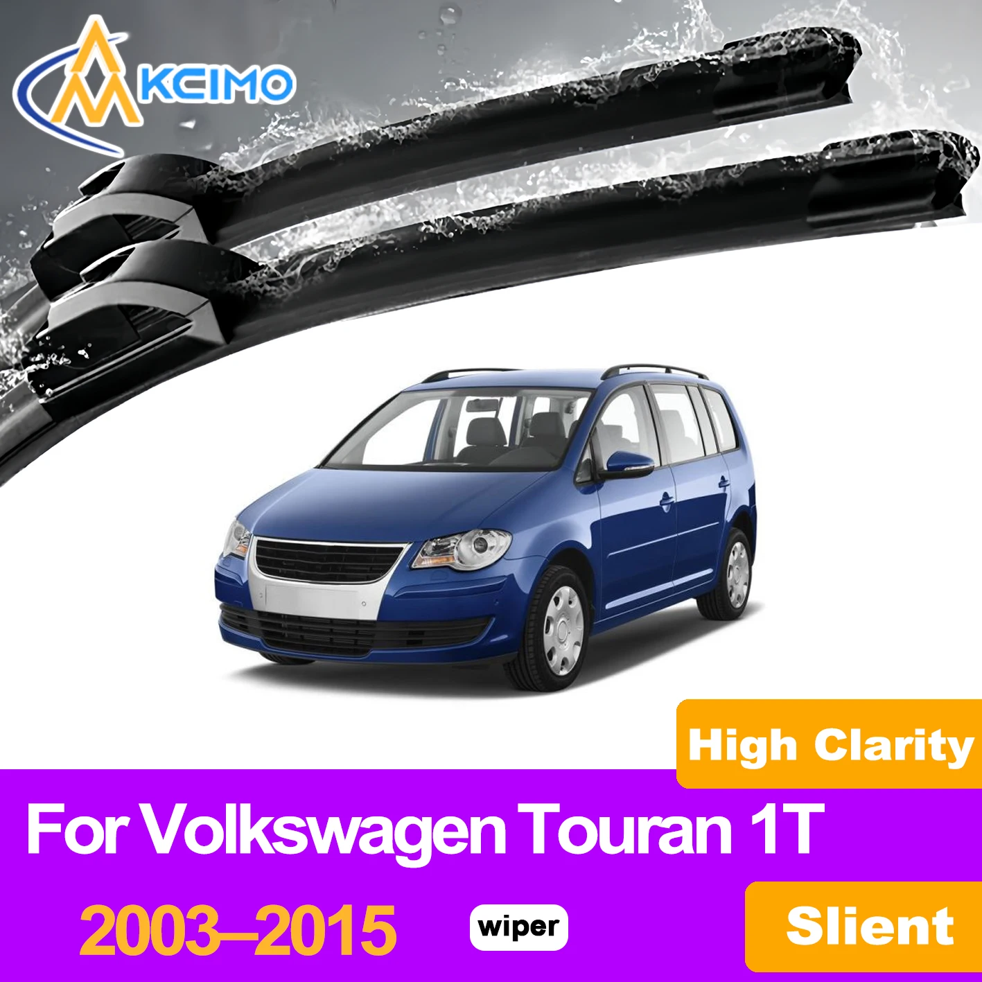 KCIMO 2PCS Front Windshield Wiper Blades For Volkswagen Touran 1T 2003–2015, Quick Install Streak Free Smooth Cleaning Wipers
KCIMO 2PCS Front Windshield Wiper Blades For Volkswagen Touran 1T 2003–2015, Quick Install Streak Free Smooth Cleaning Wipers