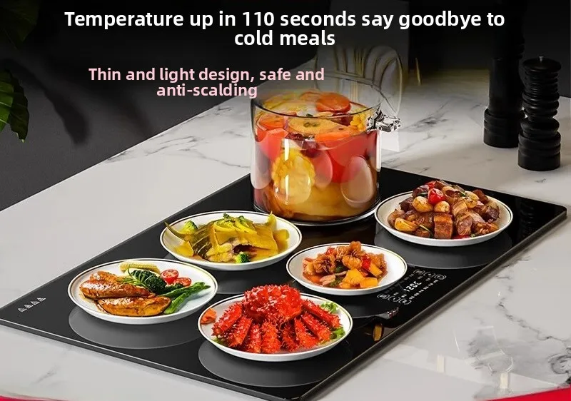 Fudley meal insulation board hot cutting board household heating board multi-functional square heating table electric heating
Fudley meal insulation board hot cutting board household heating board multi-functional square heating table electric heating