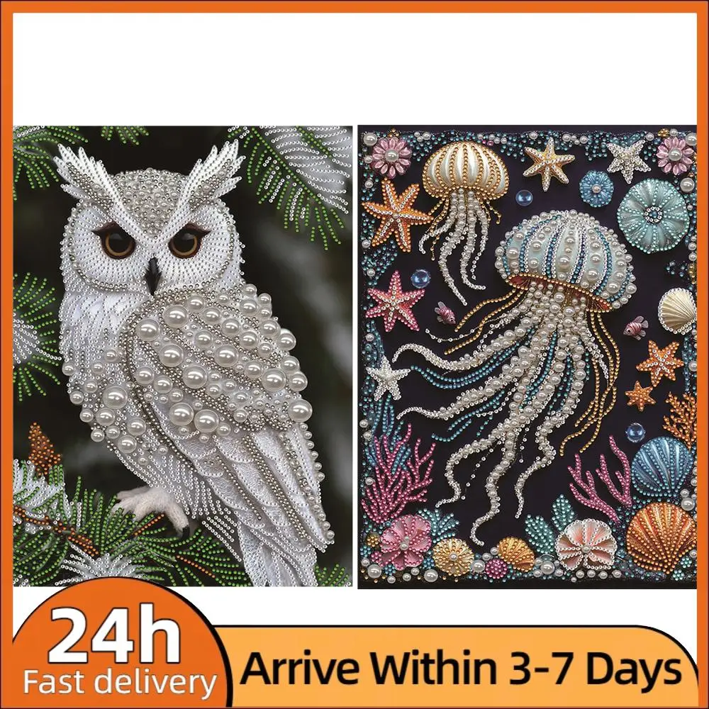 Owl Jellyfish Special Shaped 5D DIY Partial Drill Diamond Painting Kits for Adults Home Wall Decor Crystal Diamond Art 30x40cm
Owl Jellyfish Special Shaped 5D DIY Partial Drill Diamond Painting Kits for Adults Home Wall Decor Crystal Diamond Art 30x40cm