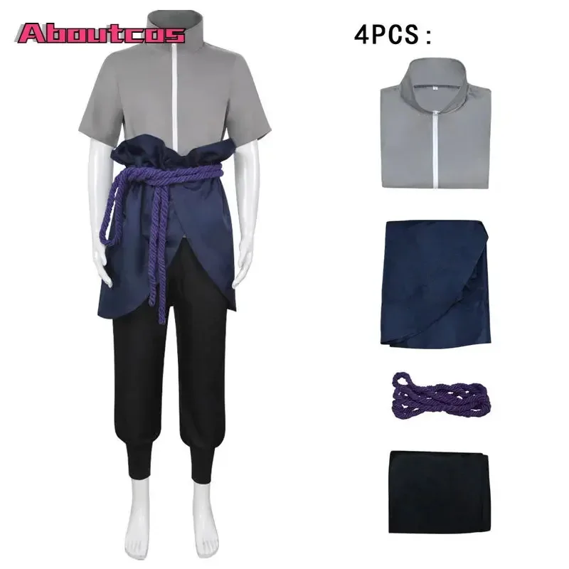 Aboutcos Uchiha Sasuke Cosplay Costume Anime Suit Halloween Comic Clothes Outfit
Aboutcos Uchiha Sasuke Cosplay Costume Anime Suit Halloween Comic Clothes Outfit