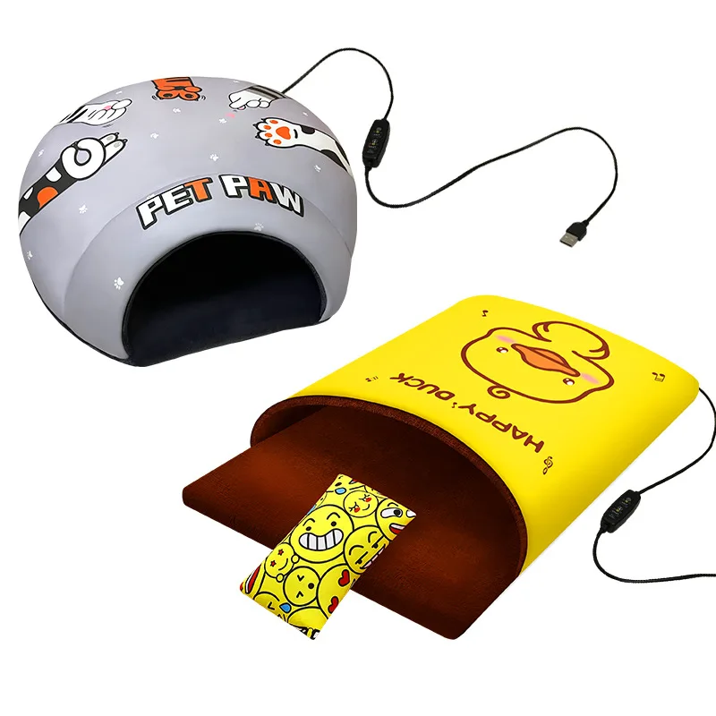 Detachable Cat's Nest Warm in Winter Pet's Nest USB Electric Blanket Constant Temperature Dog's Nest Semi enclosed Pet Bed Cat's
Detachable Cat's Nest Warm in Winter Pet's Nest USB Electric Blanket Constant Temperature Dog's Nest Semi enclosed Pet Bed Cat's