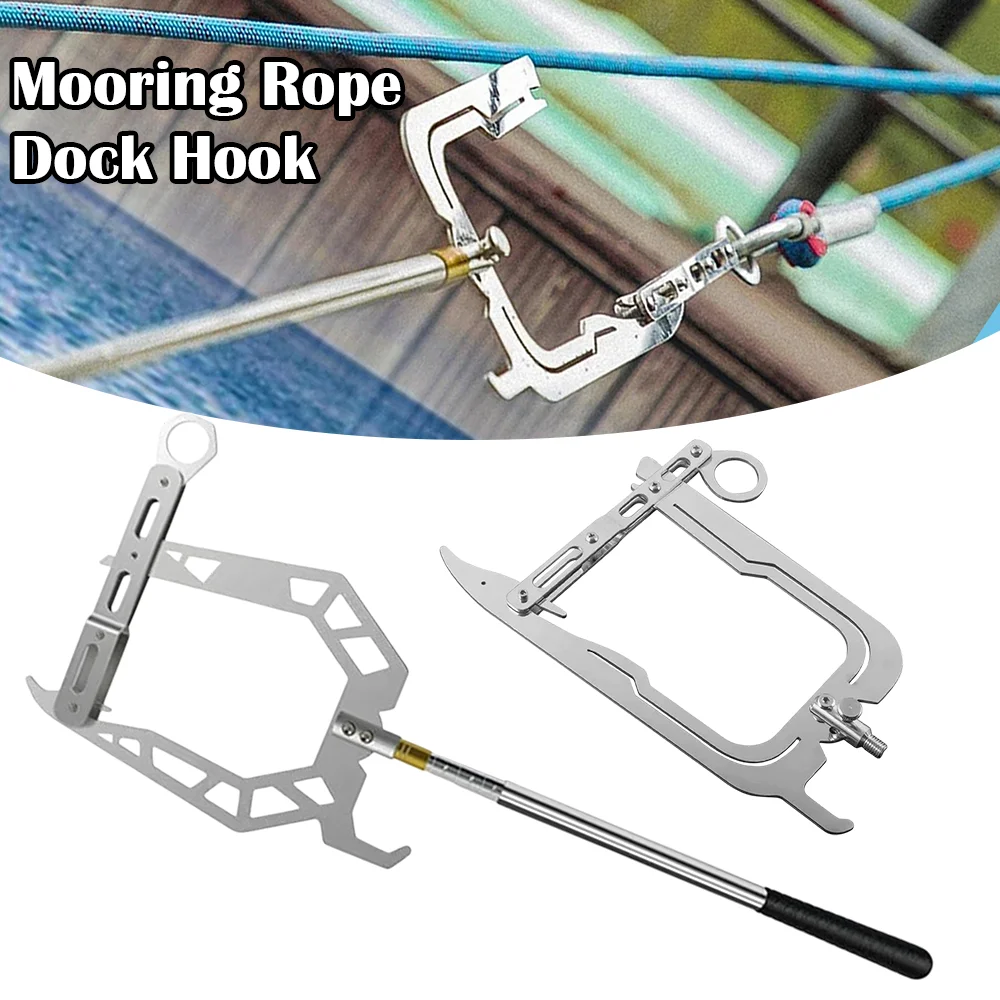 Telescoping Boat Hooks Mooring Rope Dock Tools Stainless Steel Adjustable Marine Docking Pole Threaded Extension Rod with Handle
Telescoping Boat Hooks Mooring Rope Dock Tools Stainless Steel Adjustable Marine Docking Pole Threaded Extension Rod with Handle
