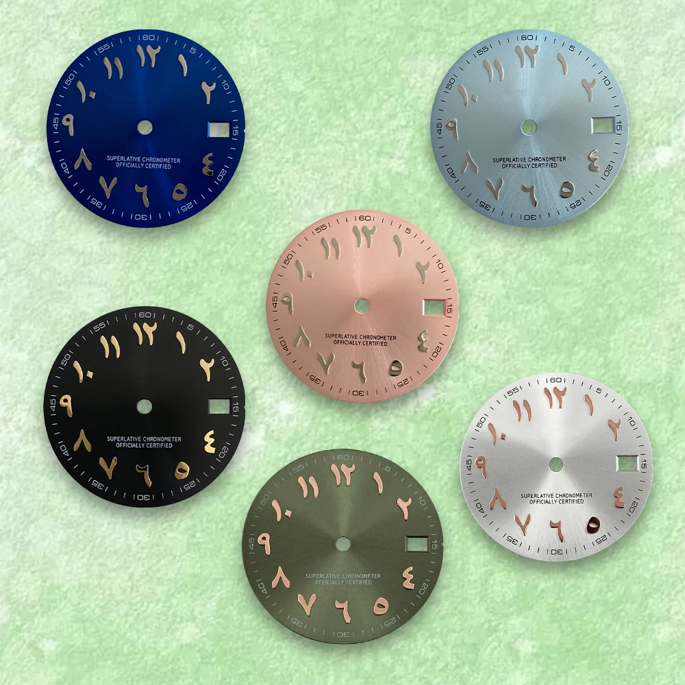 Циферблат с арабскими цифрами, 28,5 мм, логотип S, подходит для NH35/NH36, японский автоматический механизм, аксессуары для модификации часов
Циферблат с арабскими цифрами, 28,5 мм, логотип S, подходит для NH35/NH36, японский автоматический механизм, аксессуары для модификации часов