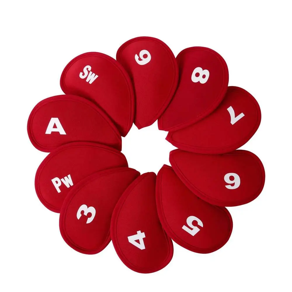 Covers Set With Number Design Golf Training Equipment Golf Head Cover Golf Club Protector Iron Pole Cover Golf Iron Headcover
Covers Set With Number Design Golf Training Equipment Golf Head Cover Golf Club Protector Iron Pole Cover Golf Iron Headcover