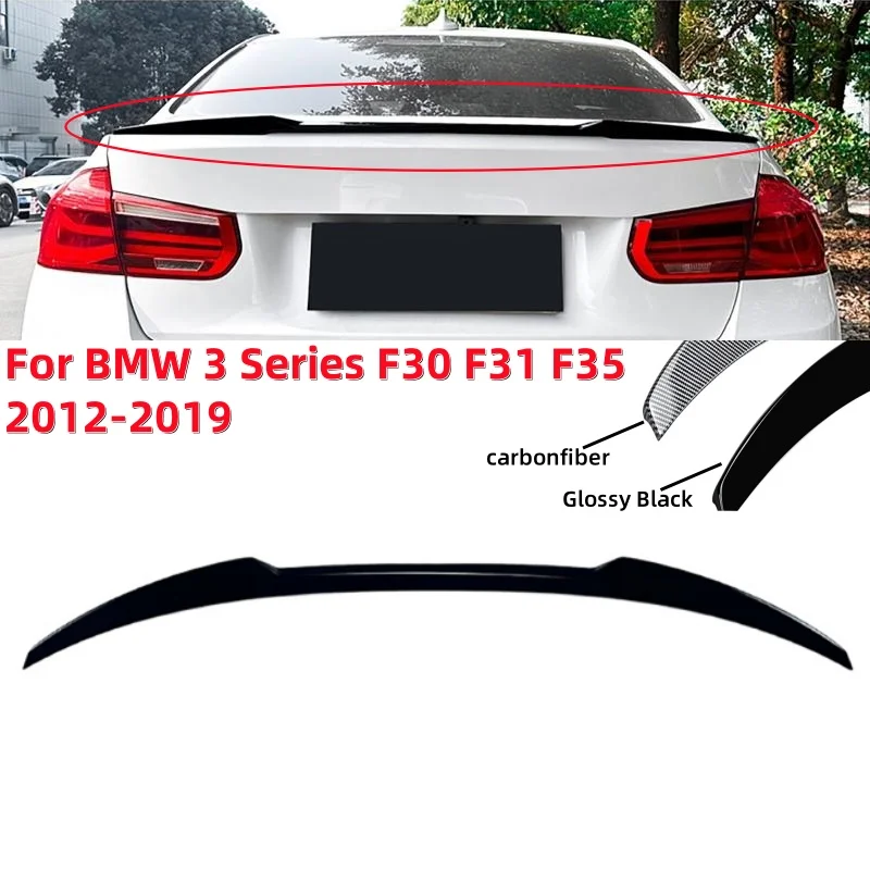 Carbonfiber/Glossy Black Rear Trunk Lip Wing Spoiler For BMW 3 Series F30 F31 F35 2012-2019 Car Exterior Accessories
Carbonfiber/Glossy Black Rear Trunk Lip Wing Spoiler For BMW 3 Series F30 F31 F35 2012-2019 Car Exterior Accessories