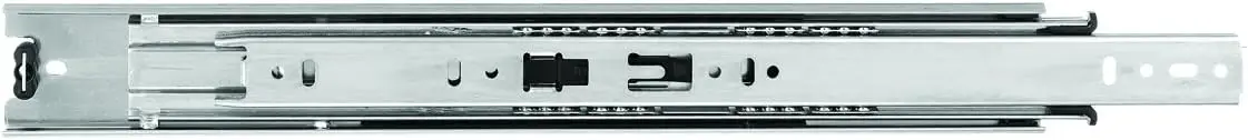 Side Mount Full Extension Drawer Slide, 22-Inch, 100 lb Load Capacity, Pair for Cabinet
Side Mount Full Extension Drawer Slide, 22-Inch, 100 lb Load Capacity, Pair for Cabinet