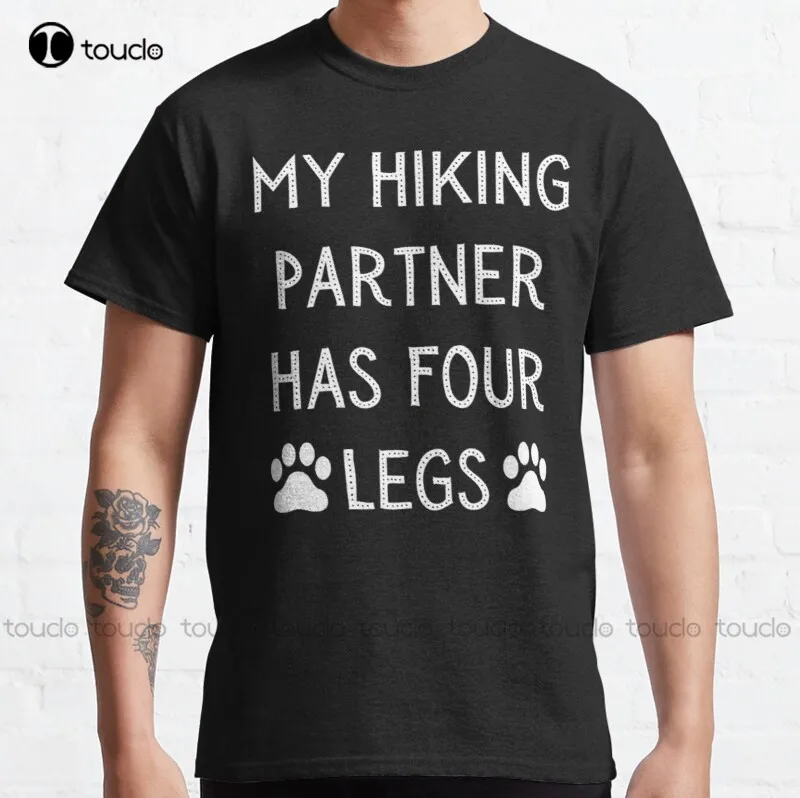 Новинка, Классическая футболка My Hike Partner с четырьмя ногами, 3, мужские футболки, женская рубашка для плавания, унисекс
Новинка, Классическая футболка My Hike Partner с четырьмя ногами, 3, мужские футболки, женская рубашка для плавания, унисекс