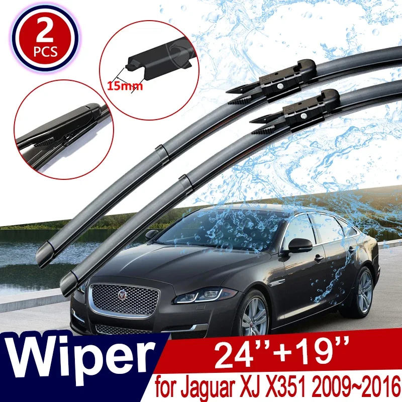 For Jaguar XJ X351 2009~2016 2010 2011 2012 2013 2014 2015 Car Wiper Blade Front Windscreen Windshield Wipers Car Accessories
For Jaguar XJ X351 2009~2016 2010 2011 2012 2013 2014 2015 Car Wiper Blade Front Windscreen Windshield Wipers Car Accessories