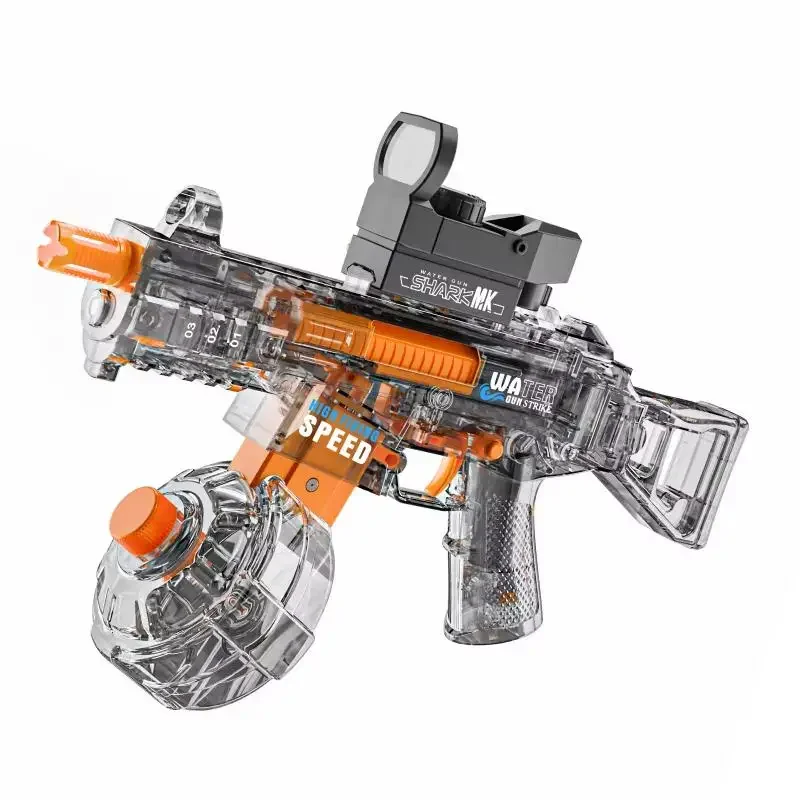 UMP45 Electric Water Gun Submachine with Light Fully Automatic Shooting Toy Beach Outdoor Entertainment Children and Adult Gifts
UMP45 Electric Water Gun Submachine with Light Fully Automatic Shooting Toy Beach Outdoor Entertainment Children and Adult Gifts