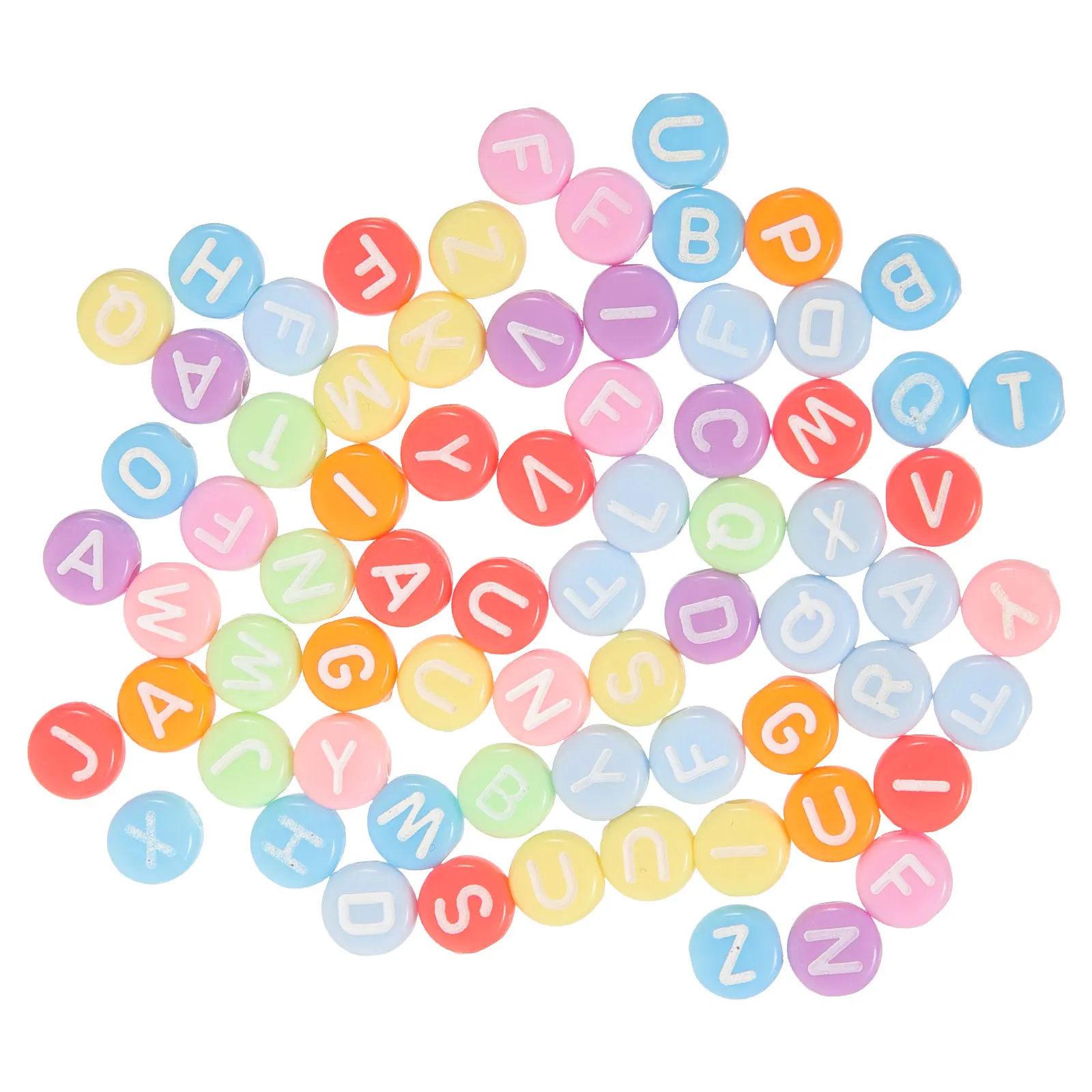 100 pcs Colorful Alphabet Beads Acrylic Letter Bracelet Making DIY Jewelry Accessories 7x4 5mm Kids Craft Popular Decorations
100 pcs Colorful Alphabet Beads Acrylic Letter Bracelet Making DIY Jewelry Accessories 7x4 5mm Kids Craft Popular Decorations