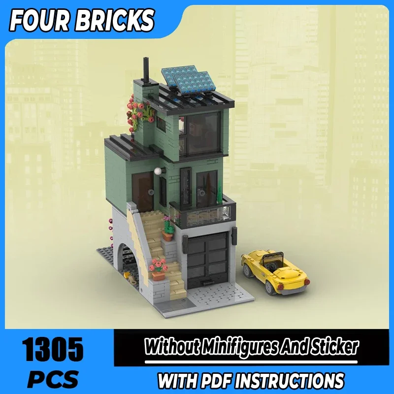 Moc Building Blocks Downtown Loft Technology Modular Bricks Model Gifts Christmas Toys DIY Sets Assembly
Moc Building Blocks Downtown Loft Technology Modular Bricks Model Gifts Christmas Toys DIY Sets Assembly