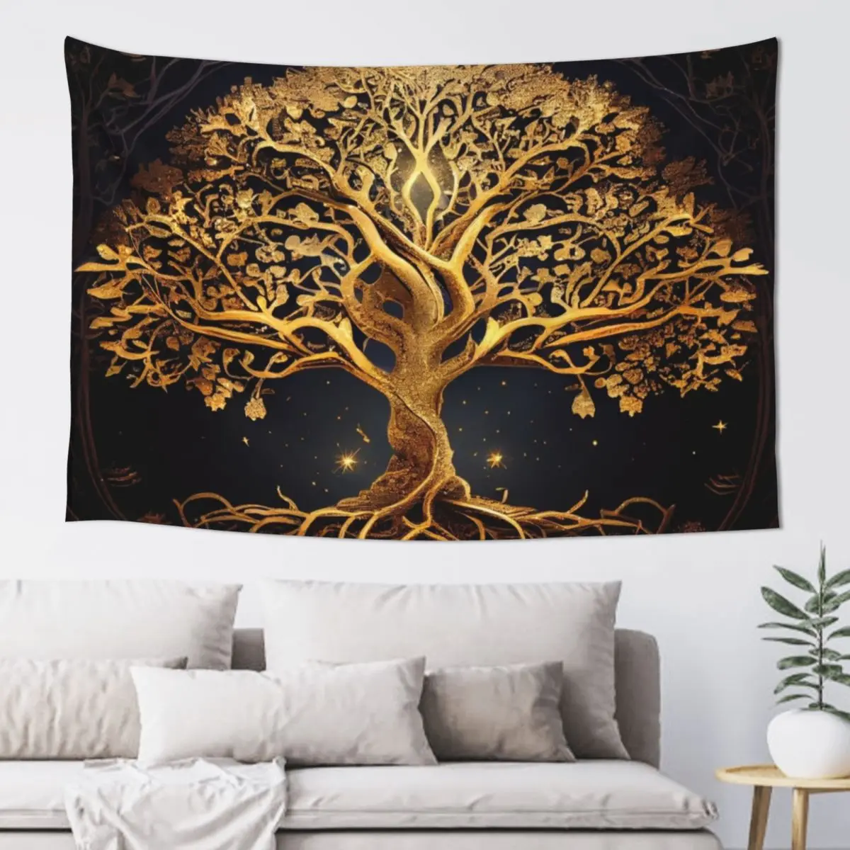 Golden Roots of Life Tapestry Bedroom Decor Cute Room Decor Tapestry
Golden Roots of Life Tapestry Bedroom Decor Cute Room Decor Tapestry