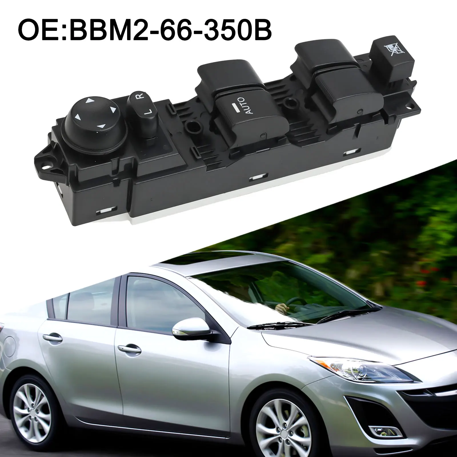 Automotive Electric Window Switch for Mazda For 3 (2010 201For 3) Reliable ABS Construction OEM BBM266For 350B Compatible
Automotive Electric Window Switch for Mazda For 3 (2010 201For 3) Reliable ABS Construction OEM BBM266For 350B Compatible