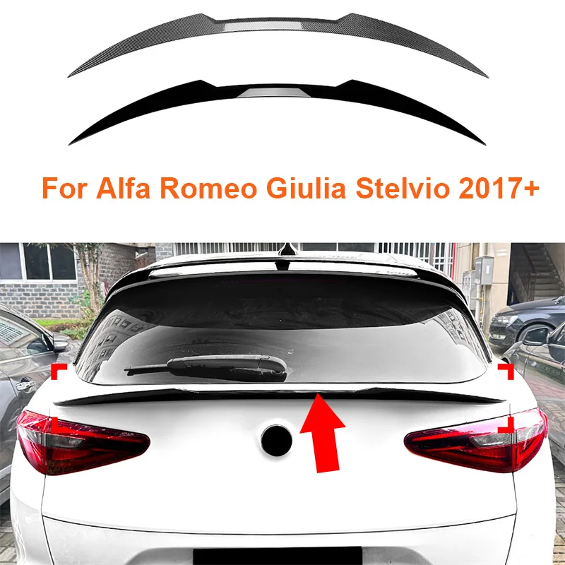 Rear Trunk Mid Spoiler Wing For Alfa Romeo Giulia Stelvio 2017 + Tail Tailgate Splitter Lip HIGH KICK DUCKBILL 2018 2019 2020
Rear Trunk Mid Spoiler Wing For Alfa Romeo Giulia Stelvio 2017 + Tail Tailgate Splitter Lip HIGH KICK DUCKBILL 2018 2019 2020