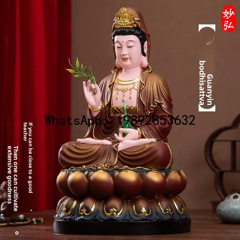 BJ Shanji Buddha Statue Household Avalokiteshvara, Avalokiteshvara Bodhisattva in red, colorful Avalokiteshvara Empress
BJ Shanji Buddha Statue Household Avalokiteshvara, Avalokiteshvara Bodhisattva in red, colorful Avalokiteshvara Empress