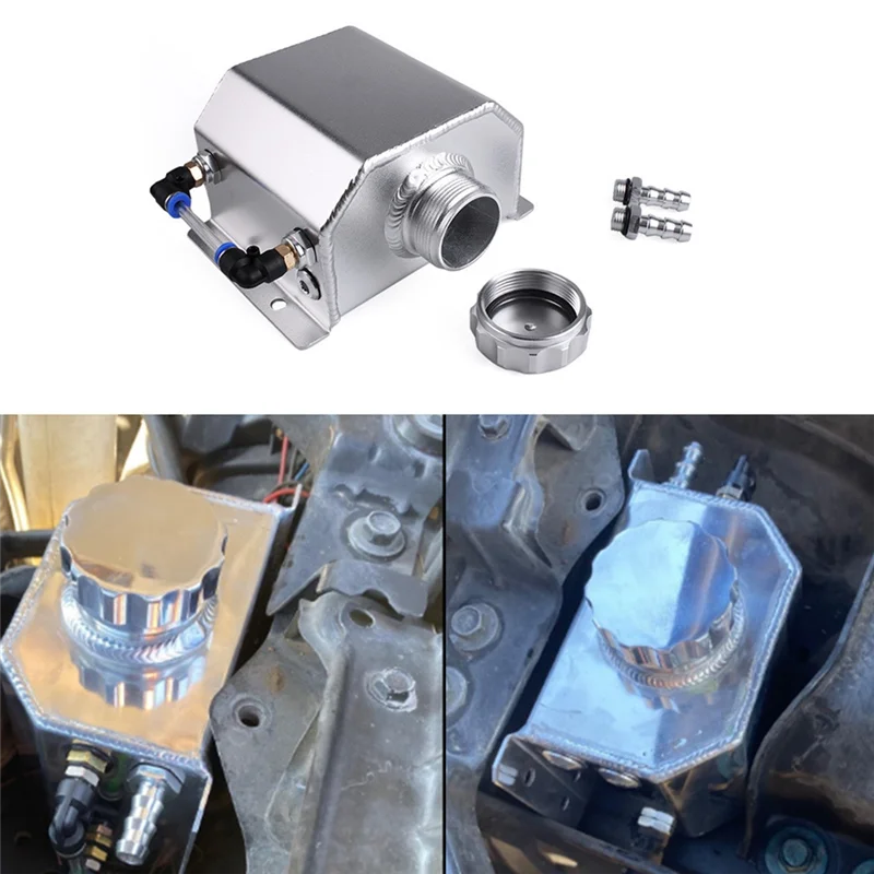 Universal 1L Car Engine Oil Breathable Pot Radiator Coolant Overflow Bottle Collect Crankcase Steam Reservoir
Universal 1L Car Engine Oil Breathable Pot Radiator Coolant Overflow Bottle Collect Crankcase Steam Reservoir