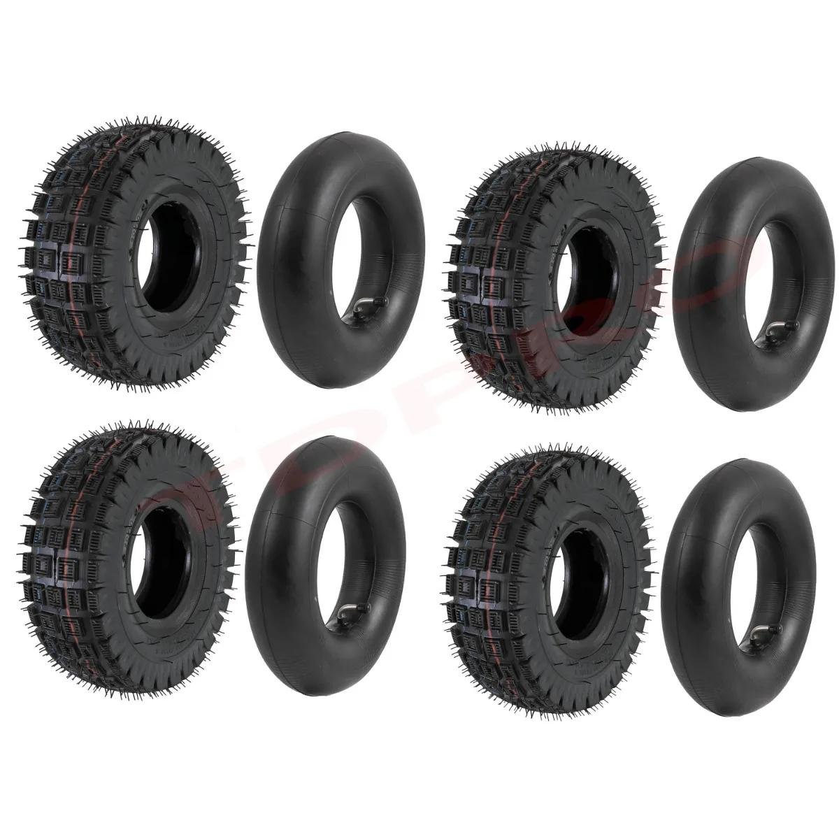 4 zestawy 3.00-4 opona + dętka (10 "x3", 260x85) dętka zewnętrzna rower kieszonkowy skuter elektryczny gokart ATV Quad
4 zestawy 3.00-4 opona + dętka (10 "x3", 260x85) dętka zewnętrzna rower kieszonkowy skuter elektryczny gokart ATV Quad