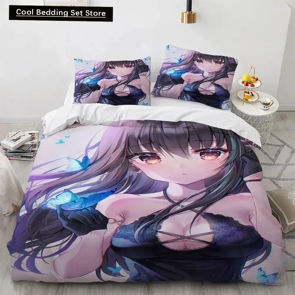 Anime Kawaii Sexy Girl Bedding Set,Comforter Duvet Cover Set, King Queen Twin Size Quilt Cover for Boys Girls Adults
Anime Kawaii Sexy Girl Bedding Set,Comforter Duvet Cover Set, King Queen Twin Size Quilt Cover for Boys Girls Adults