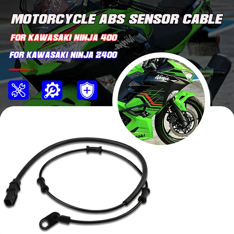For Kawasaki Ninja 400 Ninja400 Z 400 2018-2022 New Motorcycle Front Brake Wheel Speed Sensor Rear Brake System ABS Sensor Cable
For Kawasaki Ninja 400 Ninja400 Z 400 2018-2022 New Motorcycle Front Brake Wheel Speed Sensor Rear Brake System ABS Sensor Cable