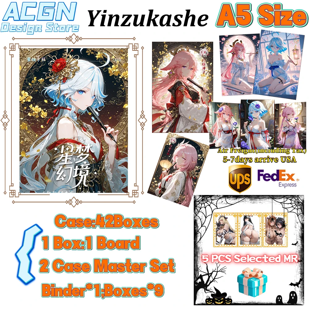 Wholesale Newest A5 Size Star Dreamland Wave 1 Card Board Waifu Bikini Swimsuit Palying Trading ACG CCG TCG Hobbies Gift
Wholesale Newest A5 Size Star Dreamland Wave 1 Card Board Waifu Bikini Swimsuit Palying Trading ACG CCG TCG Hobbies Gift