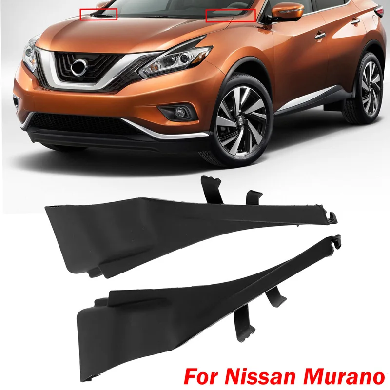 1 пара автомобильных стеклоочистителей, боковая обшивка, накладка для Nissan Murano 2015 2016 2017 2018, черные пластиковые детали 66895-5BC0A
1 пара автомобильных стеклоочистителей, боковая обшивка, накладка для Nissan Murano 2015 2016 2017 2018, черные пластиковые детали 66895-5BC0A