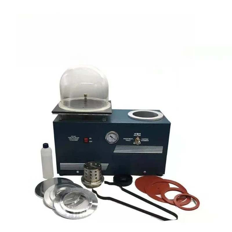 Small conjoined casting machine, vacuuming jewelry plaster mold casting equipment machine
Small conjoined casting machine, vacuuming jewelry plaster mold casting equipment machine