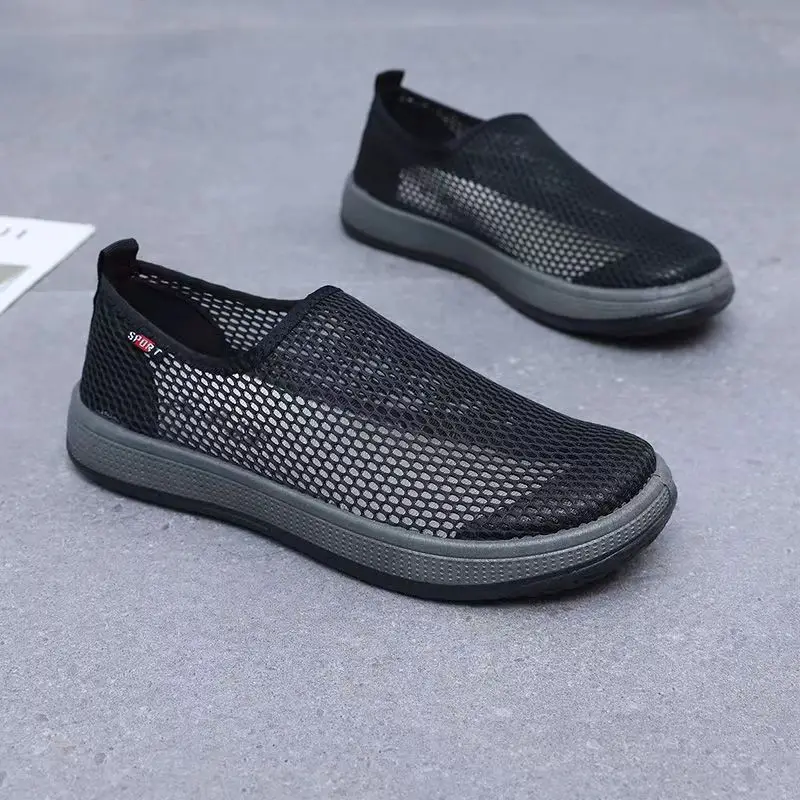 New Men's Summer Mesh Hollow Out Sport Casual Shoe Soft Sole Non -Slip Breathable Slip-On Big Size Walking Shoes
New Men's Summer Mesh Hollow Out Sport Casual Shoe Soft Sole Non -Slip Breathable Slip-On Big Size Walking Shoes
