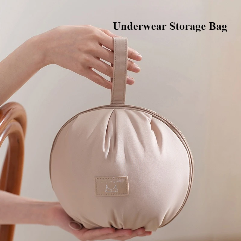 Waterproof Underwear Organizer Bag with 160° Wide Opening-Multi-Pocket Bra Panties Storage Pouch Hanging Travel Clutch with Tote
Waterproof Underwear Organizer Bag with 160° Wide Opening-Multi-Pocket Bra Panties Storage Pouch Hanging Travel Clutch with Tote