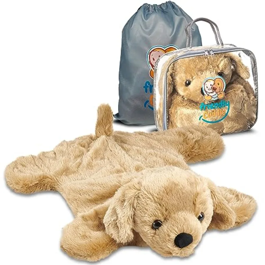 Weighted Lap Blanket for and Adults Weighted Blanket ASD, Sensory Processing Weighted Stuffed Animals Dog Toy Microwavable Weig
Weighted Lap Blanket for and Adults Weighted Blanket ASD, Sensory Processing Weighted Stuffed Animals Dog Toy Microwavable Weig