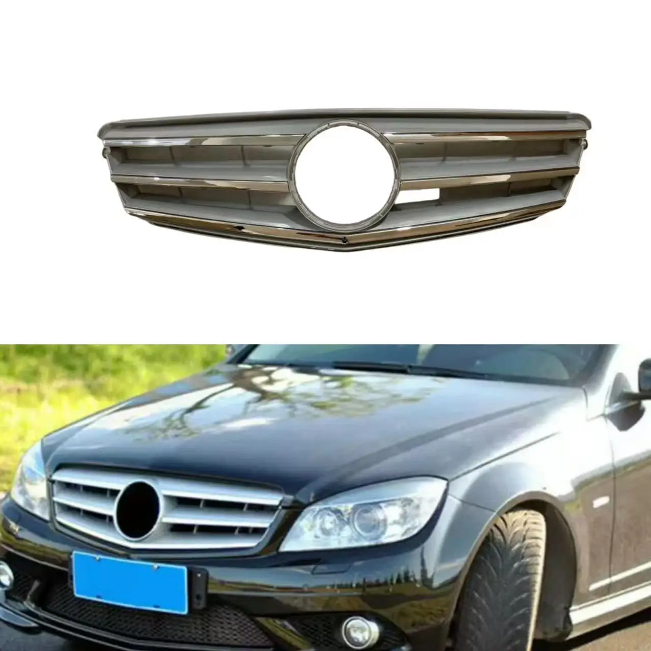 For Mercedes-Benz C-Class W204/2009-2014 Grille Cover Racing Mesh Body Kit OE Style OEM Replacement
For Mercedes-Benz C-Class W204/2009-2014 Grille Cover Racing Mesh Body Kit OE Style OEM Replacement
