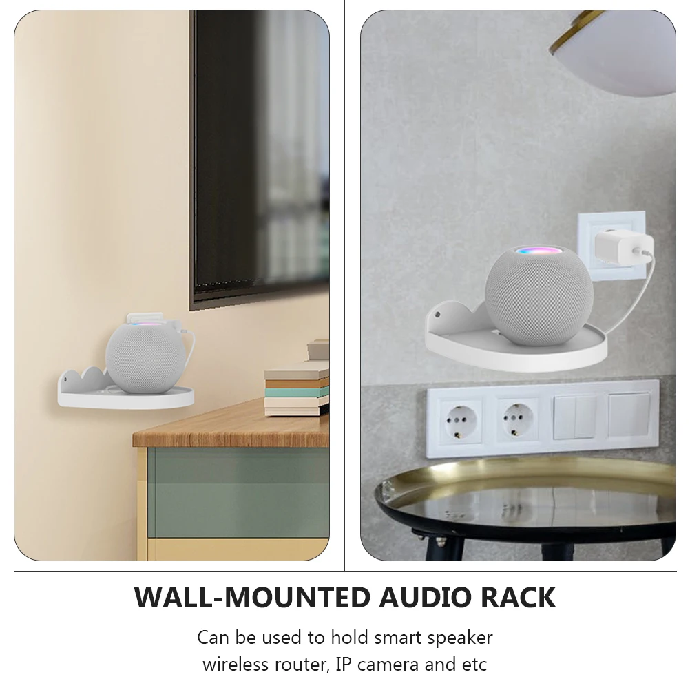 Wall Mounted Audio Rack Household Speaker Shelf Brackets Shelves Mounting Holder Abs Storage Multi Functional 1 5M Wire Winder
Wall Mounted Audio Rack Household Speaker Shelf Brackets Shelves Mounting Holder Abs Storage Multi Functional 1 5M Wire Winder