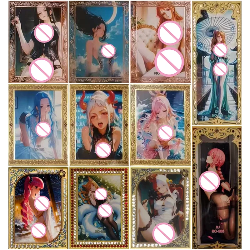 Anime One Piece FS TX TH SX Set of Cards Hancock Yamato Robin Perona Collection Cards Christmas Birthday Gifts Children's Toys
Anime One Piece FS TX TH SX Set of Cards Hancock Yamato Robin Perona Collection Cards Christmas Birthday Gifts Children's Toys