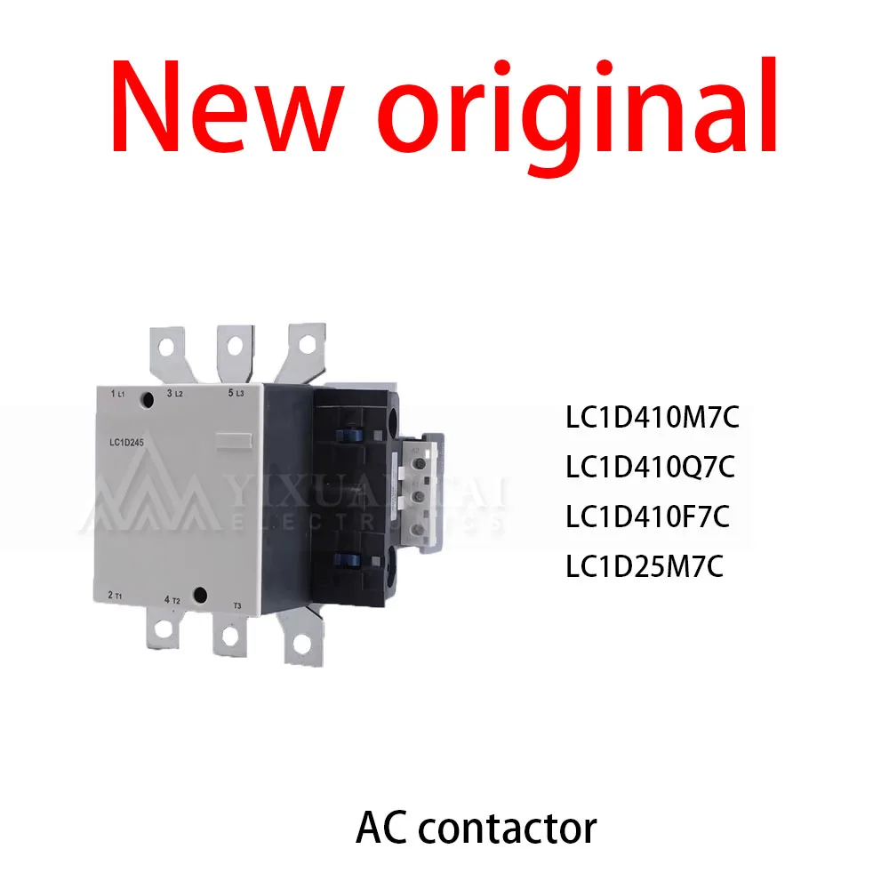 1Pcs/Lot New original LC1D410M7C LC1D410Q7C LC1D410F7C LC1D25M7C AC contactor
1Pcs/Lot New original LC1D410M7C LC1D410Q7C LC1D410F7C LC1D25M7C AC contactor