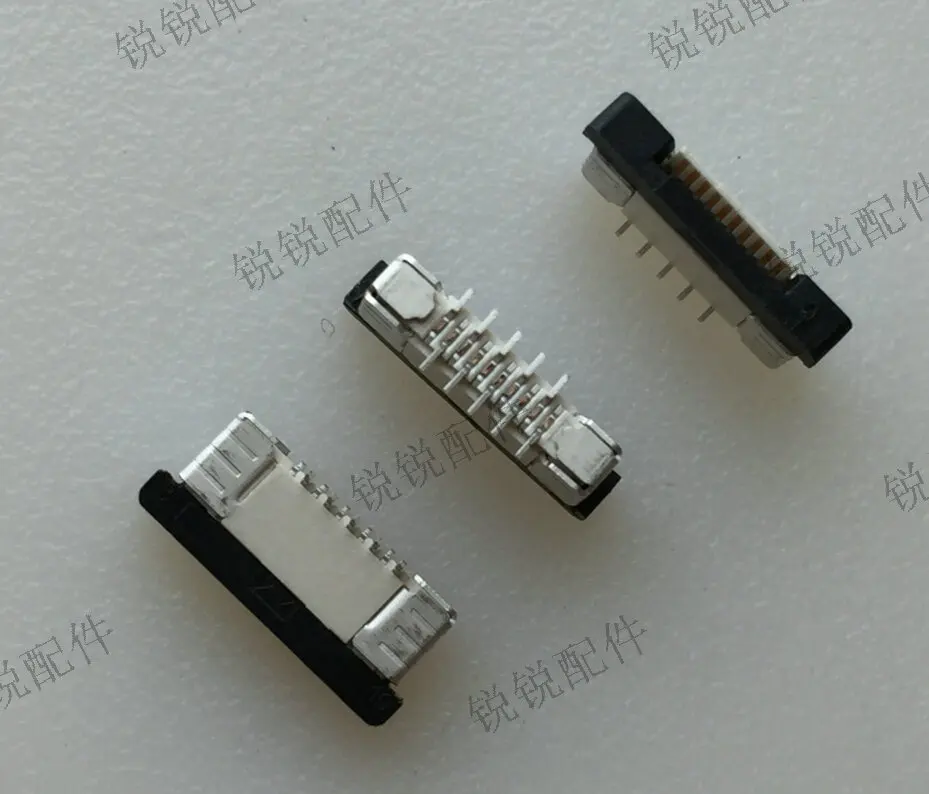 For FFC/FPC connectors 0.5mm pitch 10P Vertical patch crossover feet Flexible cable socket
For FFC/FPC connectors 0.5mm pitch 10P Vertical patch crossover feet Flexible cable socket