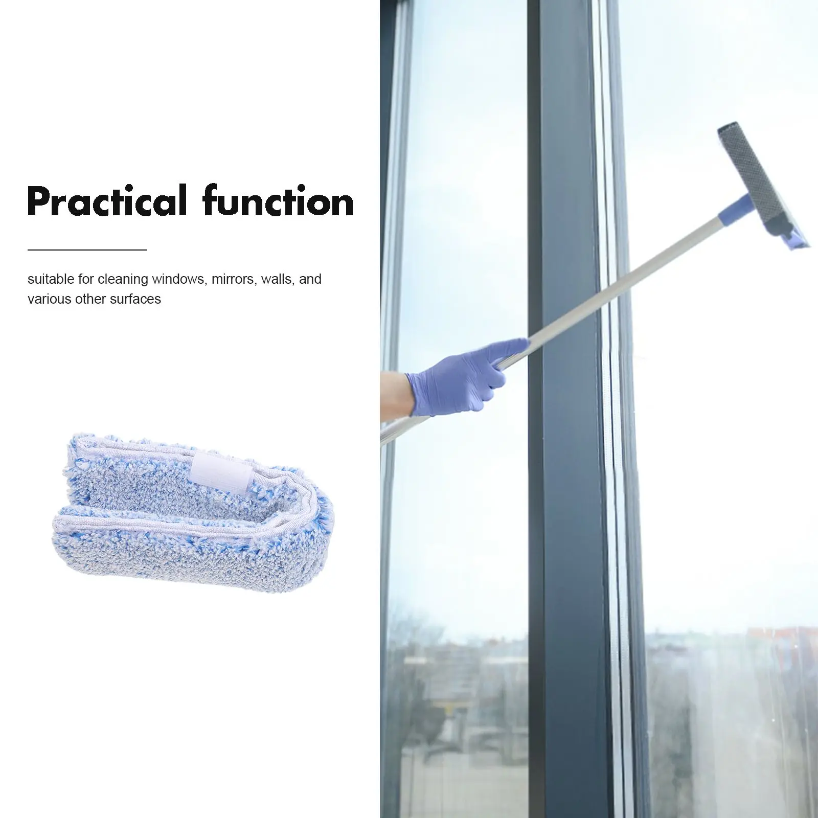 Microfiber Replacement Refill Pad For Window Cleaning Water Applicator Replacement Head Car Window Squeegee Inside Cleaning Tool
Microfiber Replacement Refill Pad For Window Cleaning Water Applicator Replacement Head Car Window Squeegee Inside Cleaning Tool