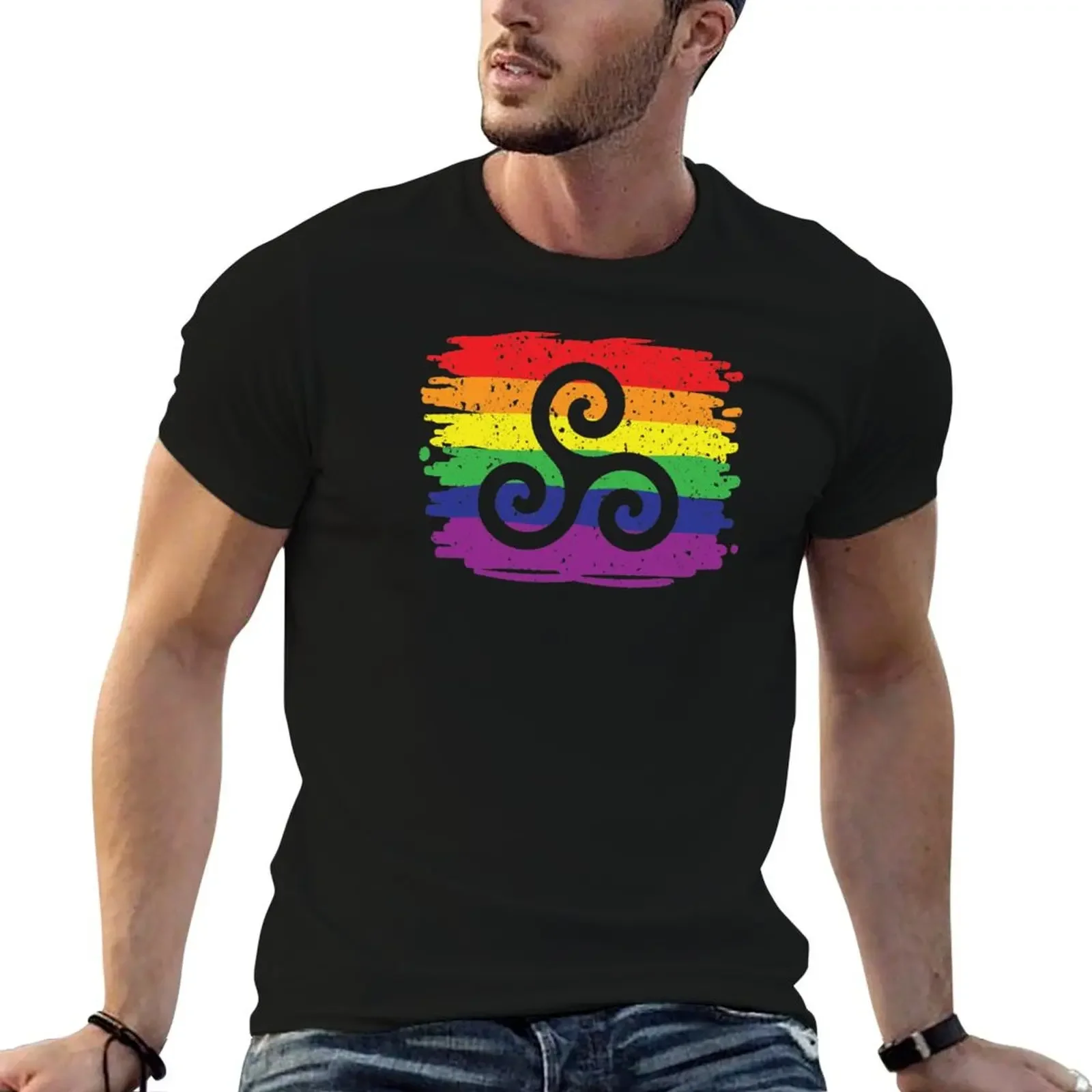 Rainbow Druidism T-Shirt Man t-shirt cheap stuff Anime t-shirt Short sleeve tee men
Rainbow Druidism T-Shirt Man t-shirt cheap stuff Anime t-shirt Short sleeve tee men