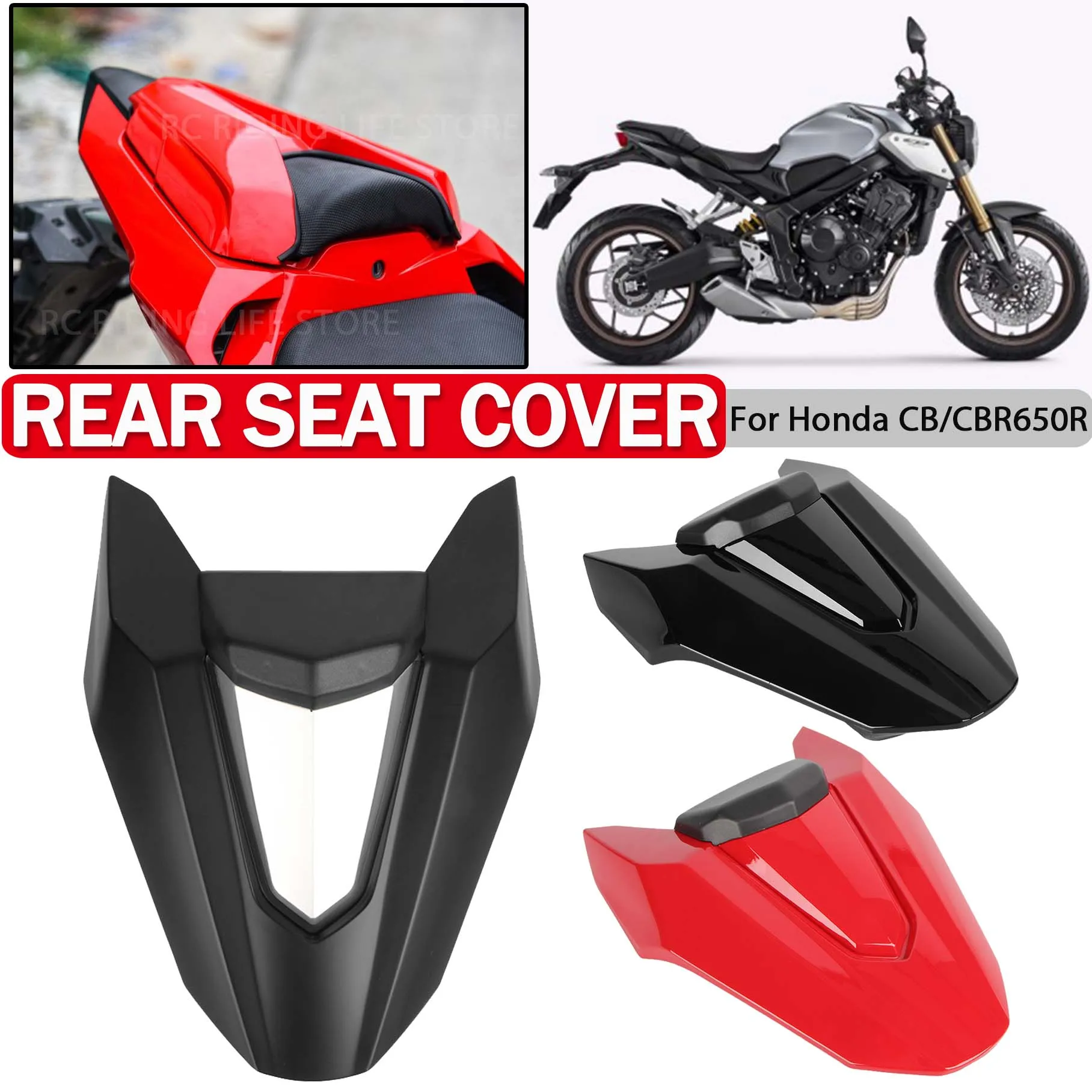 Motorcycle Hump Fairing Pillion Seat Cowl For Honda CB650R CBR650R CB CBR 650R 650 R 2019-2021 2022 2023 Rear Seat Cushion Cover
Motorcycle Hump Fairing Pillion Seat Cowl For Honda CB650R CBR650R CB CBR 650R 650 R 2019-2021 2022 2023 Rear Seat Cushion Cover