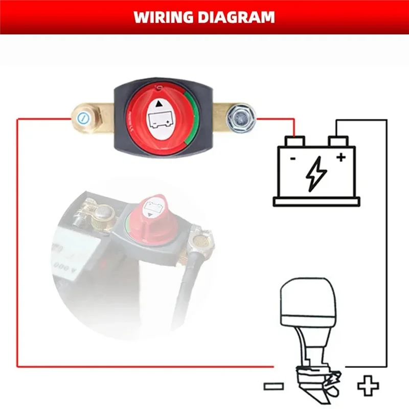 Battery Disconnect Switch, On/Off Battery Isolator Power Cut Master Isolator Circuit Breaker Parts For Car/Rv/Boat-AT80
Battery Disconnect Switch, On/Off Battery Isolator Power Cut Master Isolator Circuit Breaker Parts For Car/Rv/Boat-AT80