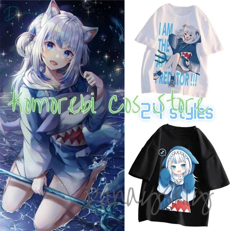 Gawr Gura Youtuber DOUJIN Cosplay Fans Call 24 StylesT-shirt Costume Shark Costumes Unisex Top Halloween Anime Cosplay Clothes
Gawr Gura Youtuber DOUJIN Cosplay Fans Call 24 StylesT-shirt Costume Shark Costumes Unisex Top Halloween Anime Cosplay Clothes